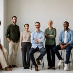 Photo d'equipe originale pour dynamiser la communication d'entreprise